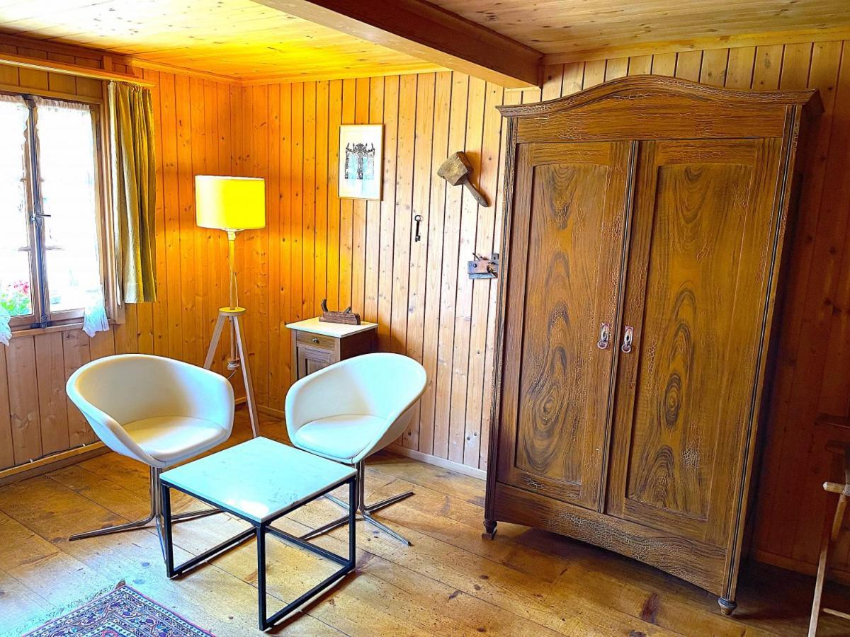 Swisshut Stunning Views Alps Lake - Chalet Erli Därligen Exterior foto
