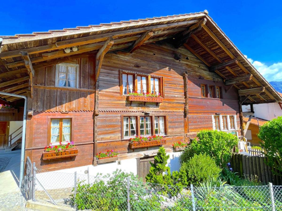 Swisshut Stunning Views Alps Lake - Chalet Erli Därligen Exterior foto
