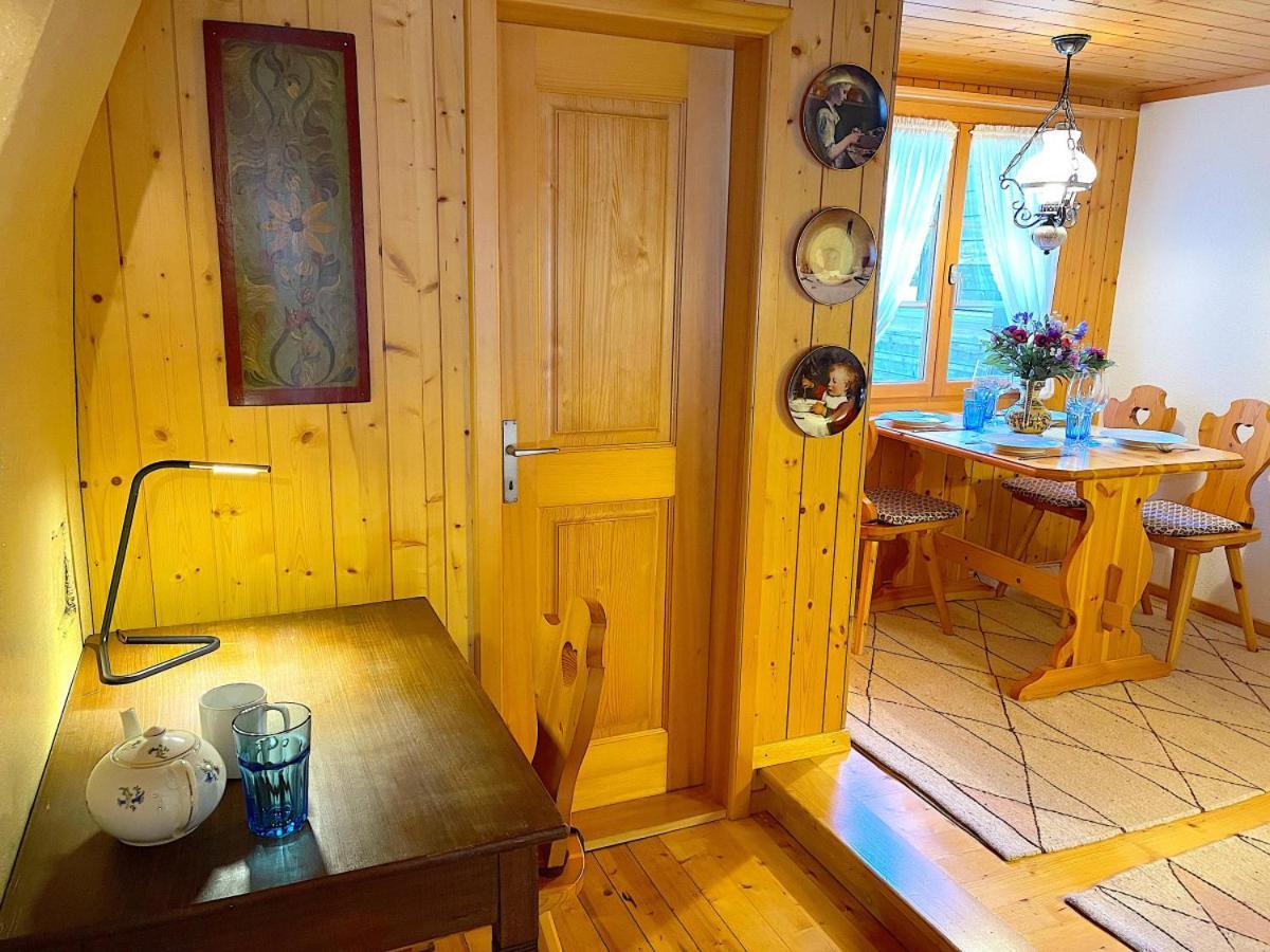 Swisshut Stunning Views Alps Lake - Chalet Erli Därligen Exterior foto